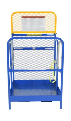 Vestil WP-3636-DD Steel Work Platform With 2 Door Entry 2