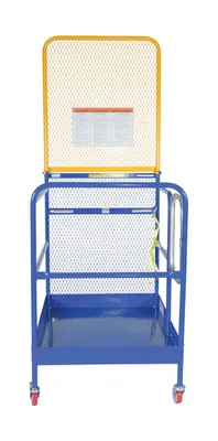 Vestil WP-3648-CA-84B Steel Work Platform With Poly Casters 2
