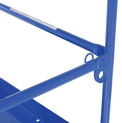 Vestil WP-3648-DD Steel Work Platform With 2 Door Entry 9
