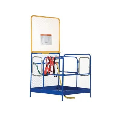 Vestil WP-4848-84B-DD-FF Steel Full Featured Work Platform With 2 Door Entry
