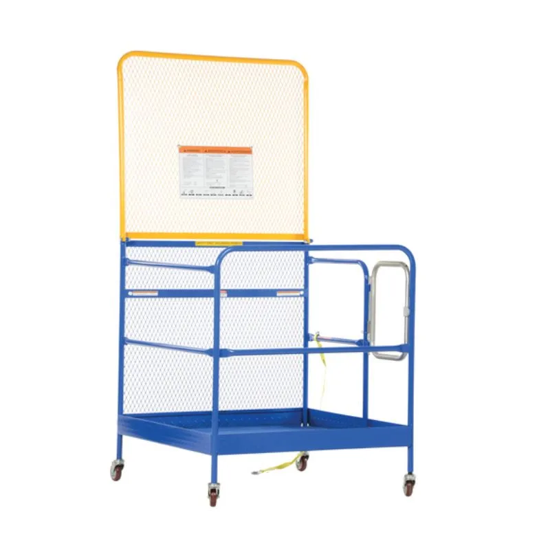 Vestil WP-4848-CA-84B Steel Work Platform With Poly Casters (1)
