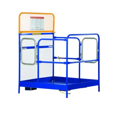 Vestil WP-4848-DD Steel Work Platform With 2 Door Entry