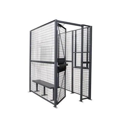 Vestil WPC-D-4X4-3 Driver/Trucker Access Cage
