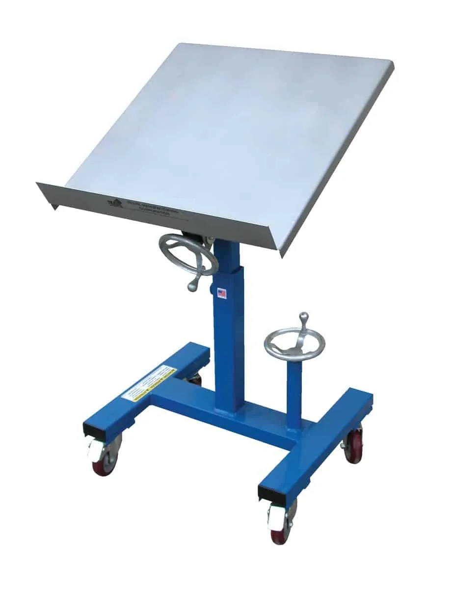 Vestil WT-2424 mobile tilting work table