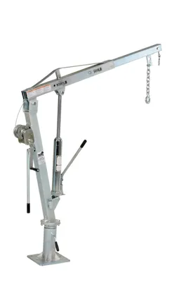 Vestil WTJ-2-G Galvanized Steel Winch Truck Jib Crane 3