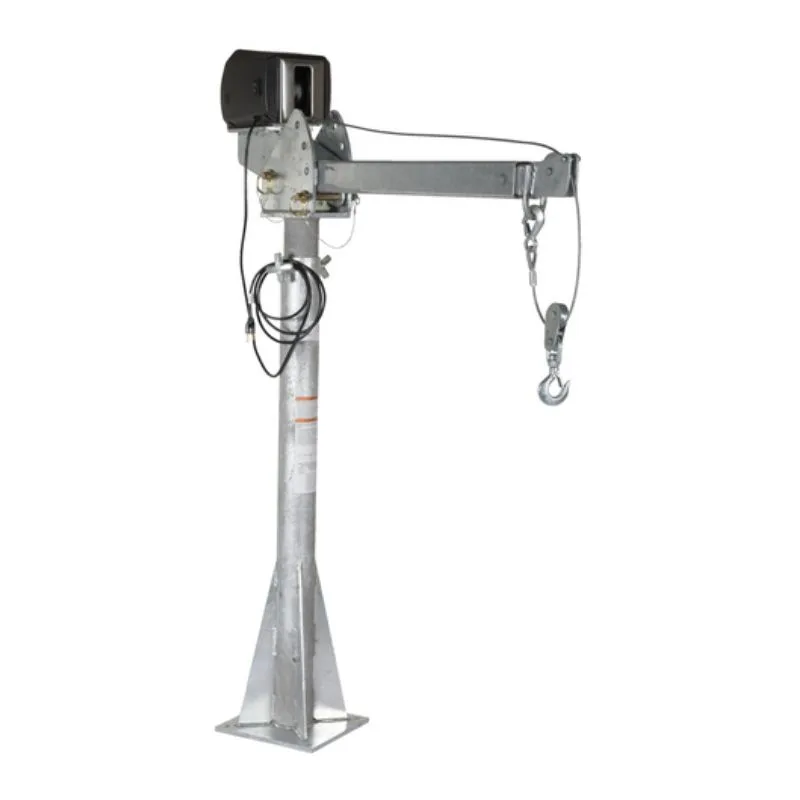Vestil WTJ-20-3-AC-GAL Galvanized Steel AC Powered Jib Crane