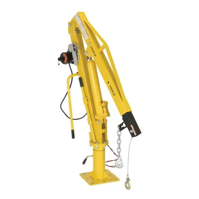 Vestil WTJ-4-DC Steel DC Powered Winch Truck Jib Crane