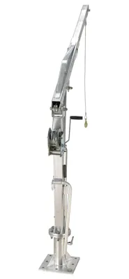 Vestil WTJ-4-G Galvanized Steel Winch Truck Jib Crane 3