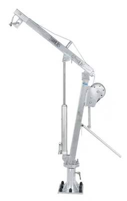 Vestil WTJ-4-G Galvanized Steel Winch Truck Jib Crane 4