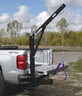 Vestil WTJ-HITCH Steel Hitch Mounted Truck Jib Crane 4
