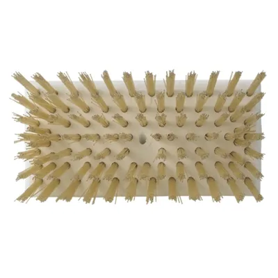Vikan Scrubbing Brush Heat resistant filaments 5.9 Inch Extra stiff White