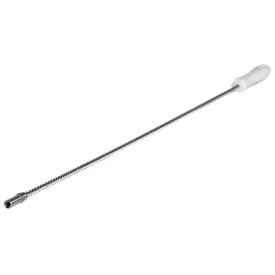 Vikan Flexible Handle Stainless Steel 29.7 Inch White