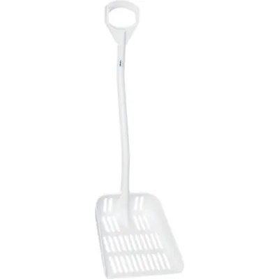 Vikan Ergonomic Shovel with Drain Holes 13.8 Inch