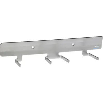 Vikan 0617 Wall Bracket for 4 Products 12 inch
