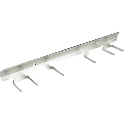 Vikan 0618 Wall Bracket for 6 Products 18.1 Inch
