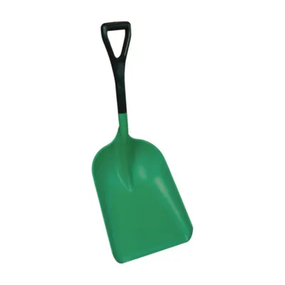 Vikan 6897SS Safety Shovel with Short Handle 14 Inch Blade Green