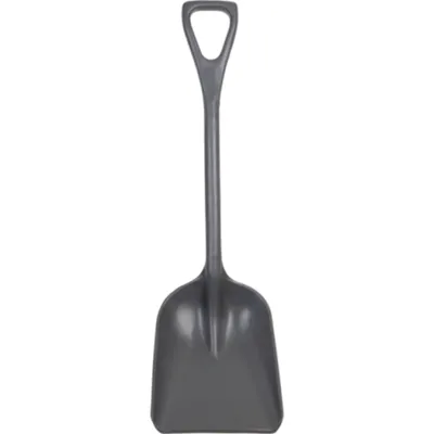 Vikan 6982RG One-Piece Regrind Shovel 13.7 Inch Gray
