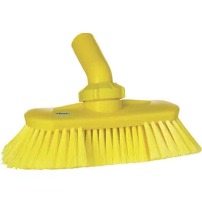 Vikan Washing Brush with Angle adjustment Waterfed 9.4 Inch Soft/split