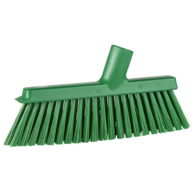 Vikan Dustpan Broom with Angled Thread 9.8 Inch Medium