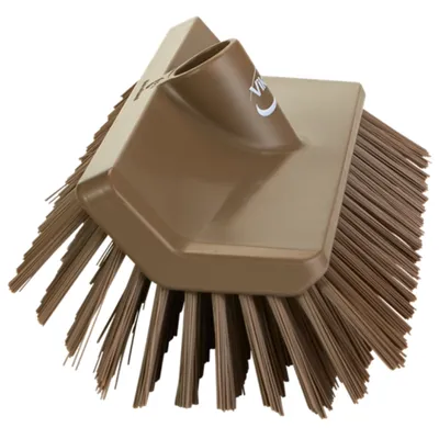 Vikan High Low Brush 10.4 Inch Medium