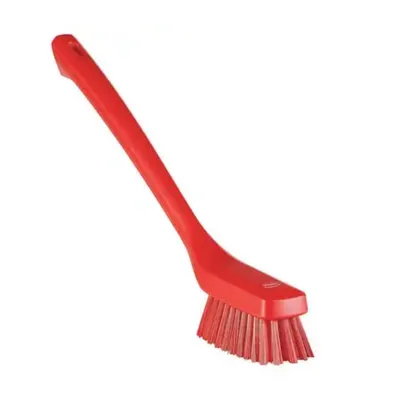 Vikan 16.5-inch Narrow Cleaning Brush with Long Handle