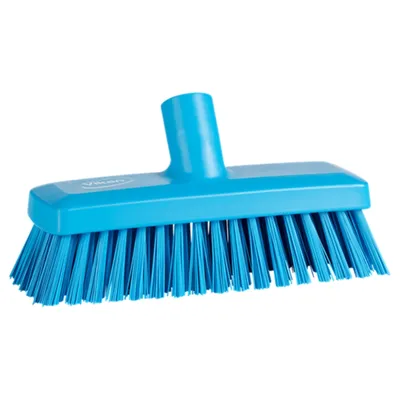 Vikan Compact Wall Deck Scrub 8.9 Inch Stiff