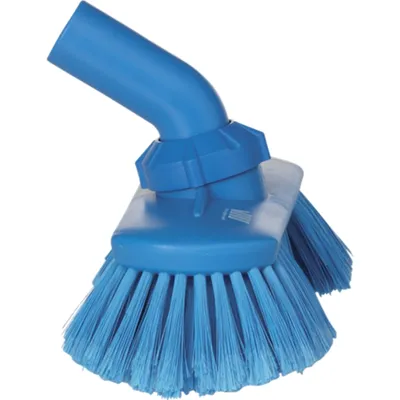 Vikan Washing Brush with Angle adjustment Waterfed 9.4 Inch Soft/split