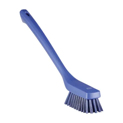Vikan 16.5-inch Narrow Cleaning Brush with Long Handle