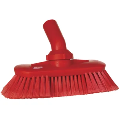 Vikan Washing Brush with Angle adjustment Waterfed 9.4 Inch Soft/split
