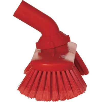 Vikan Washing Brush with Angle adjustment Waterfed 9.4 Inch Soft/split