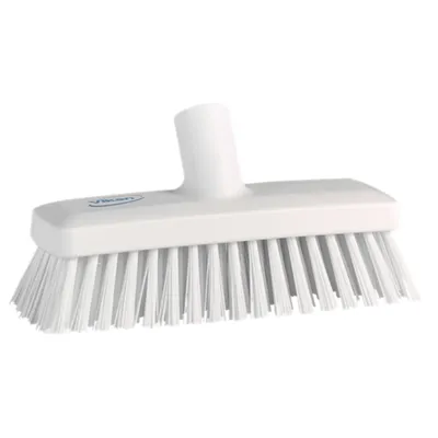 Vikan Compact Wall Deck Scrub 8.9 Inch Stiff