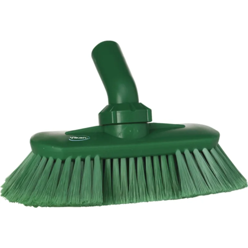Vikan Washing Brush with Angle adjustment Waterfed 9.4 Inch Soft/split