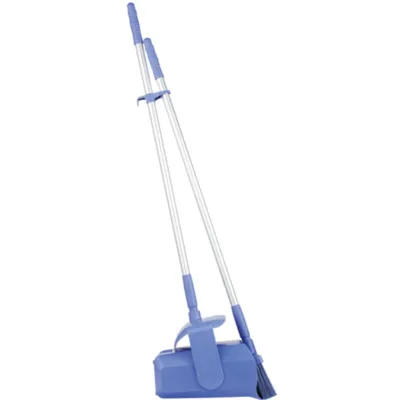 Vikan Lobby Dustpan w/Broom 14.6 Inch