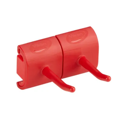 Vikan Hygienic Wall Bracket Double Hook Module