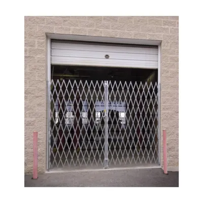 Vestil VPFG-1285 Galvanized Steel Double Fold Scissor Gate