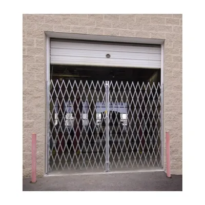 Vestil VPFG-1680 Galvanized Steel Double Fold Scissor Gate