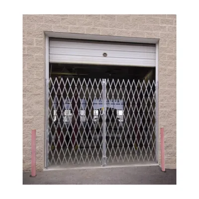 Vestil VPFG-2080 Galvanized Steel Double Fold Scissor Gate