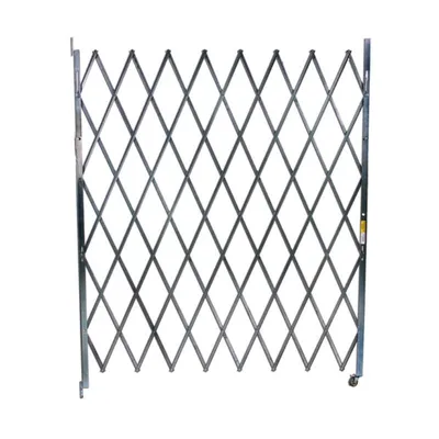 Vestil VSSG-465 Galvanized Steel Single Fold Scissor Gate