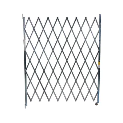 Vestil VSSG-485 Galvanized Steel Single Fold Scissor Gate
