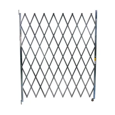 Vestil VSSG-585 Galvanized Steel Single Fold Scissor Gate
