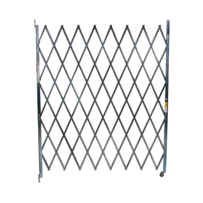 Vestil VSSG-665 Galvanized Steel Single Fold Scissor Gate