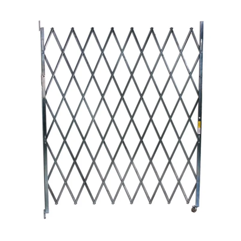 Vestil VSSG-685 Galvanized Steel Single Fold Scissor Gate