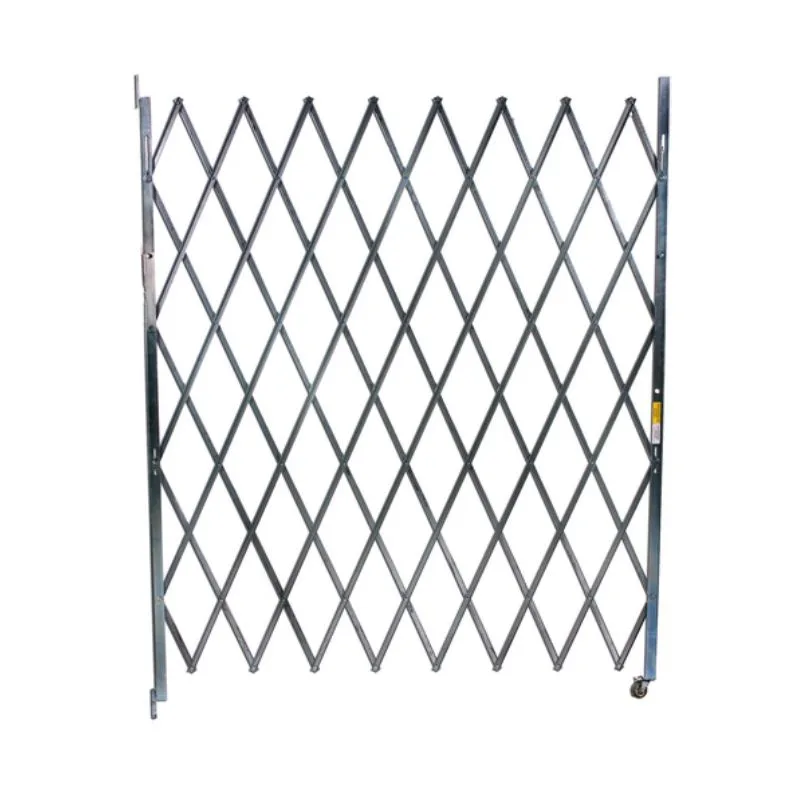 Vestil VSSG-775 Galvanized Steel Single Fold Scissor Gate