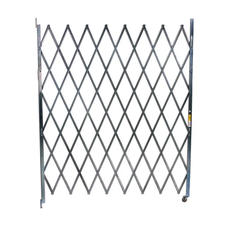 Vestil VSSG-780 Galvanized Steel Single Fold Scissor Gate