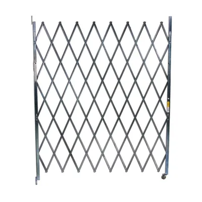 Vestil VSSG-875 Galvanized Steel Single Fold Scissor Gate