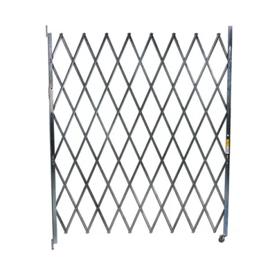 Vestil VSSG-975 Galvanized Steel Single Fold Scissor Gate