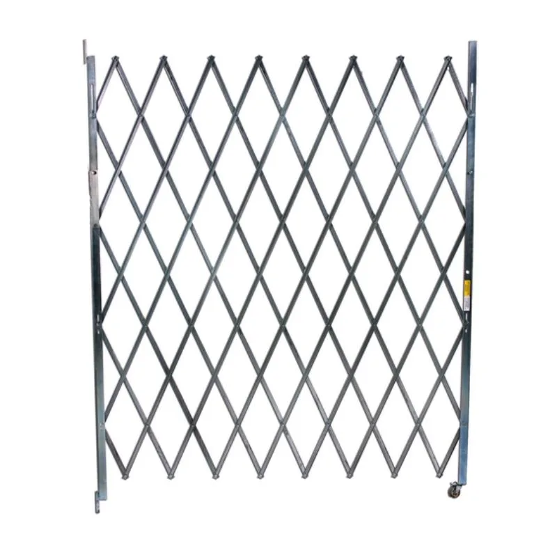 Vestil VSSG-980 Galvanized Steel Single Fold Scissor Gate