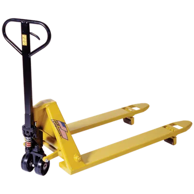 Wesley 48-27-55-SL2LH pallet jack shown from an alternate angle