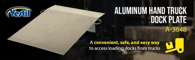 Vestil A-3648 Aluminum Hand Truck Dock Plates - product feature image