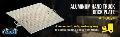 Vestil AH-3024 Aluminum Hand Truck Dock Plates - product feature image